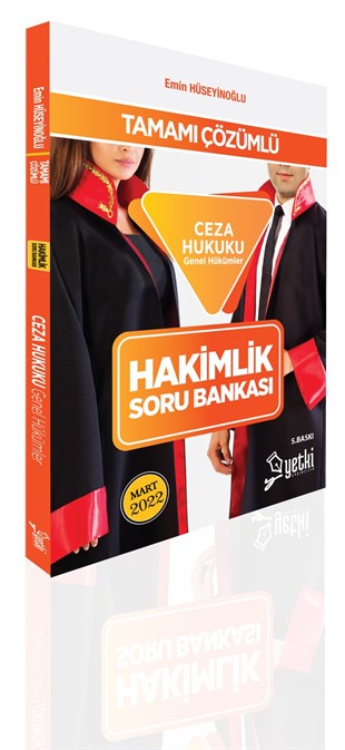 Ceza Hukuku Genel Hükümler Hakimlik Soru Bankası Yetki Yayınları 2022 